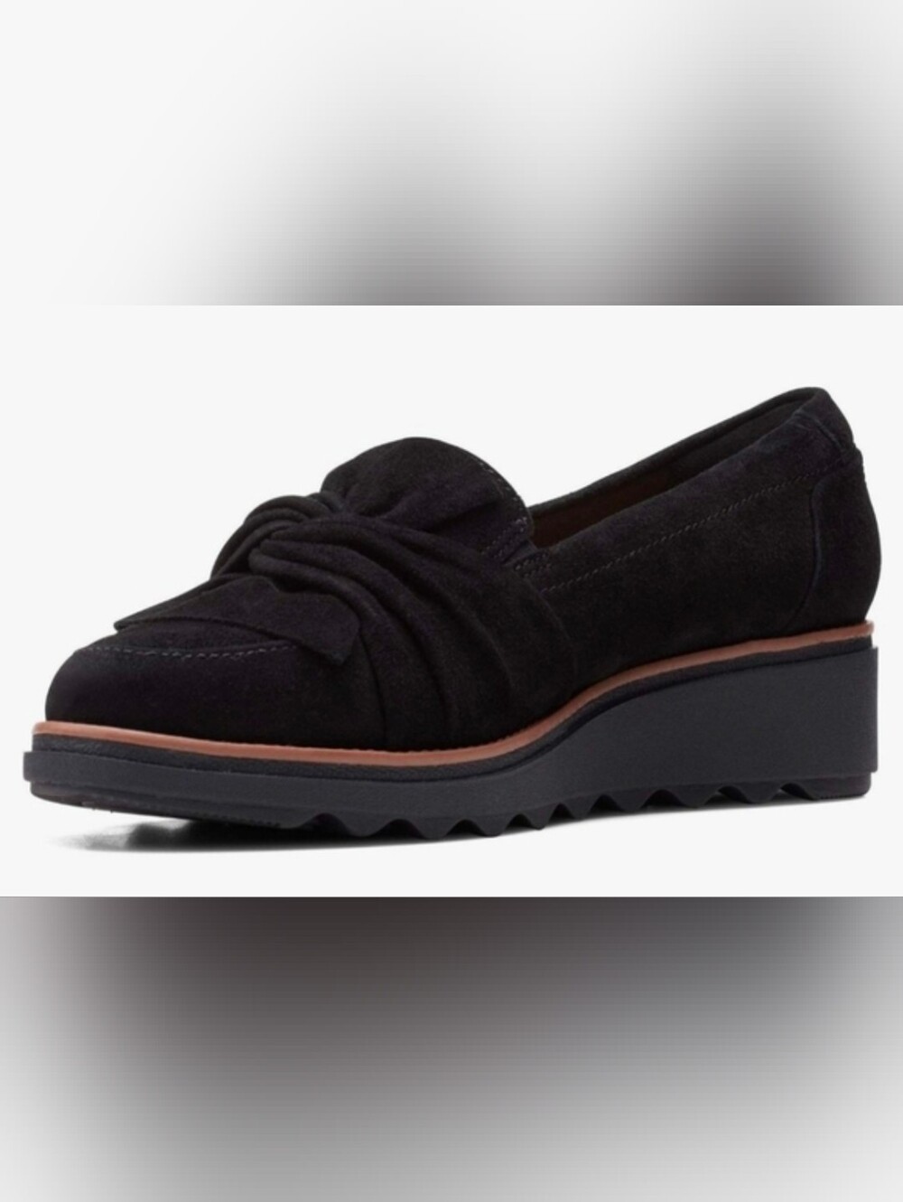 Clarks Sharon Dasher Suede Loafer 7.5